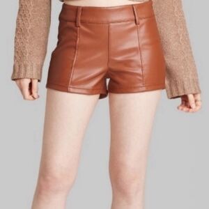 Nwt wild fable size 0 faux leather